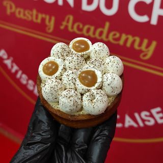 Tartelette vanille et caramel 