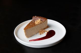 Tarta De Queso Y Praliné De Avellana