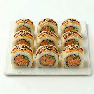 Crunch Salmón Roll (9 pzas.)
