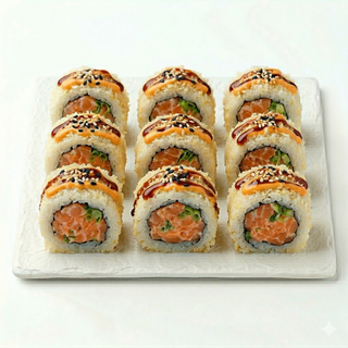 Crunch Salmón Roll (9 pzas.)