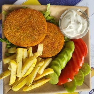 Порция Веган Бифтеки