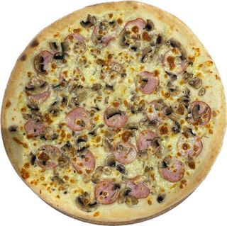 Піца "Грибна з шинкою" 30см