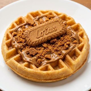 Waffle al Lotus