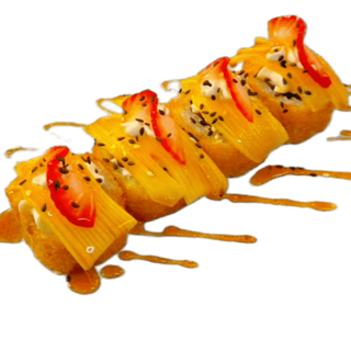 505, ROLO de Frango Frito 8pcs