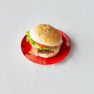 Hambúrguer Gourmet à Telhas