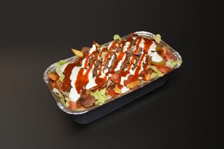 Classic Kapsalon kebab