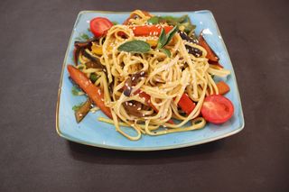 Ուդոն բանջարեղենով