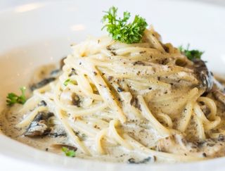 Spaghetti Foie y Trufa