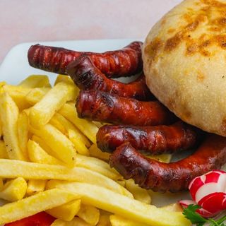 Dimljena kobasica - porcija