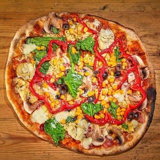 Pizza vegetariana (Pequeña)
