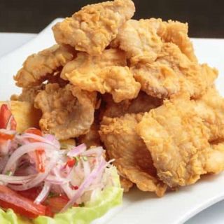 Chicharrón de pescado - Perca 