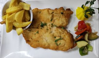 Escalope De Pollo Empanado
