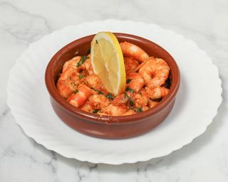 Crevettes pilpil au provençale
