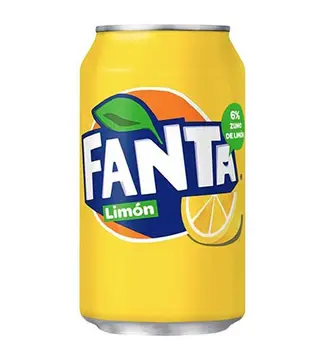 Fanta Limón Lata 330ml.