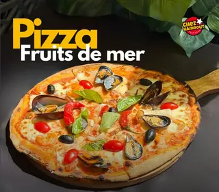 Pizza fruit de mer