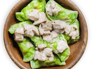 Вареники з картоплею та білими грибами (280g)