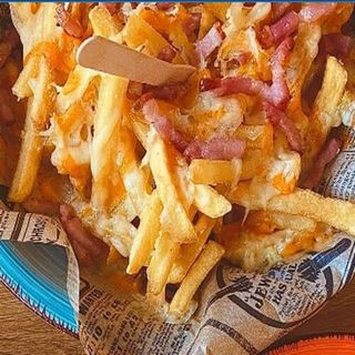 Tapa De Patatas Bacon Y Cheddar