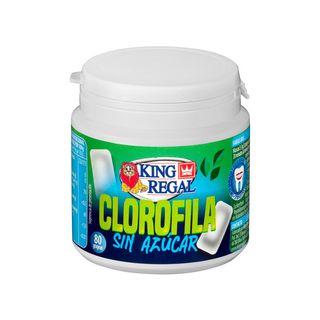 Chicle S/A Me Clorofila King Regal Tarro 80P 100Gr