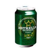 Cerveza Estrella Levante Lata 330ml