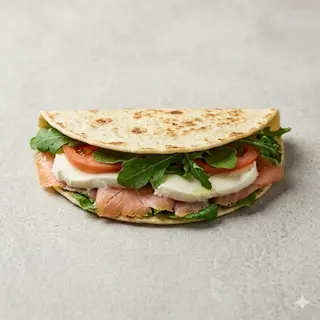 Piadina Salmón