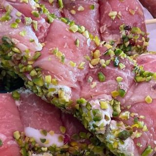 Panino con lonza Philadelphia e pistacchio