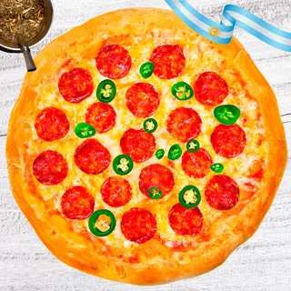 Pizza Chorizo Peperoni-Jalapeño (28cm)