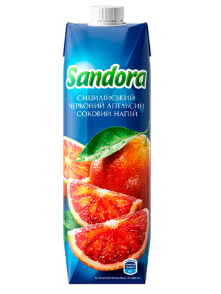 Сік Sandora Сицилійський апельсин 0,95