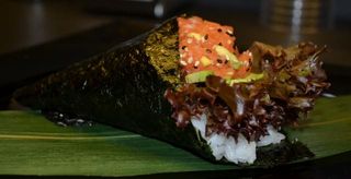 Temaki gambero - un pezzo