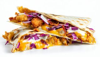 Crunch chicken wrap