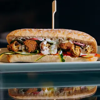 Ciabatta falafel