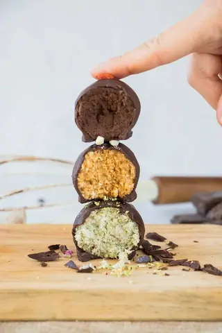 9 Trufas de Chocolate 72% Cacau