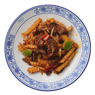 Картофель с мясом