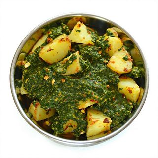 Aloo Palak Bhaji