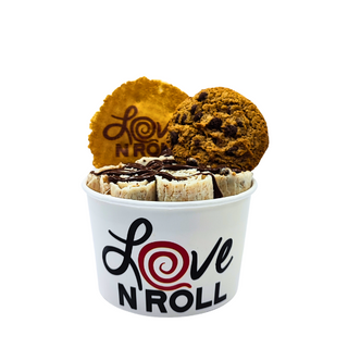 Gelado de Cookies e Nutella