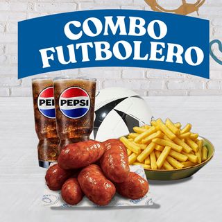 COMBO PARA 2 CON PEPSI ZERO