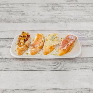Bruschetta Mixta (4 Uds.)