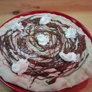pizza nutella