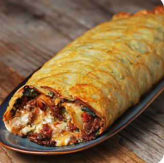 ROLLO GRATINADO (CON QUESO FUNDIDO AL HORNO)