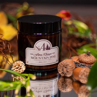 No.4 Brad - Lumanare parfumata naturala handmade 150g, 10 zile