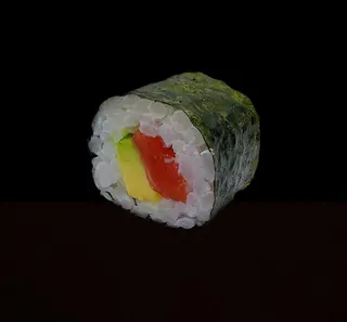 Maki de atun con aguacate