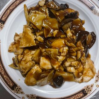 Pollo  Con Bambú Y Setas China