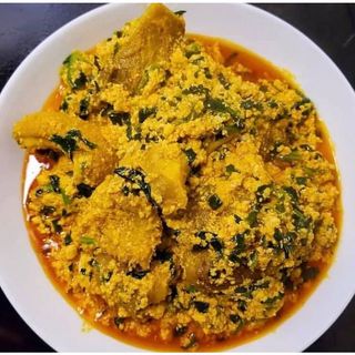 Egusi Soup Combo
