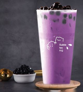 Taro bubble tea 