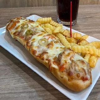 Panini De Atún, Aceitunas Y Pimientos