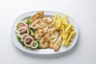 Plato Combinado de Pollo