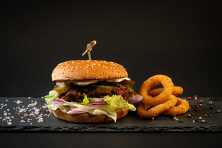 Burger Pulled Lamb