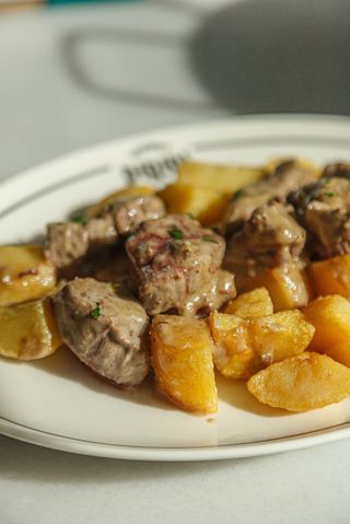 Dados De Solomillo Al Cabrales