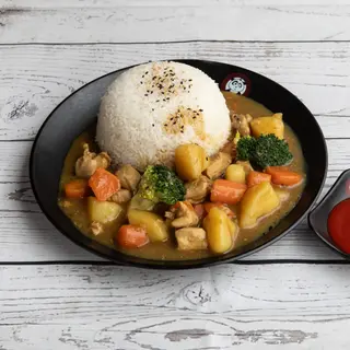 Menú Arroz Con Pollo Golden Curry