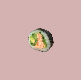 Maki łosoś grill