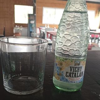 Agua Con Gas Solán de Cabras Botella 33cl.